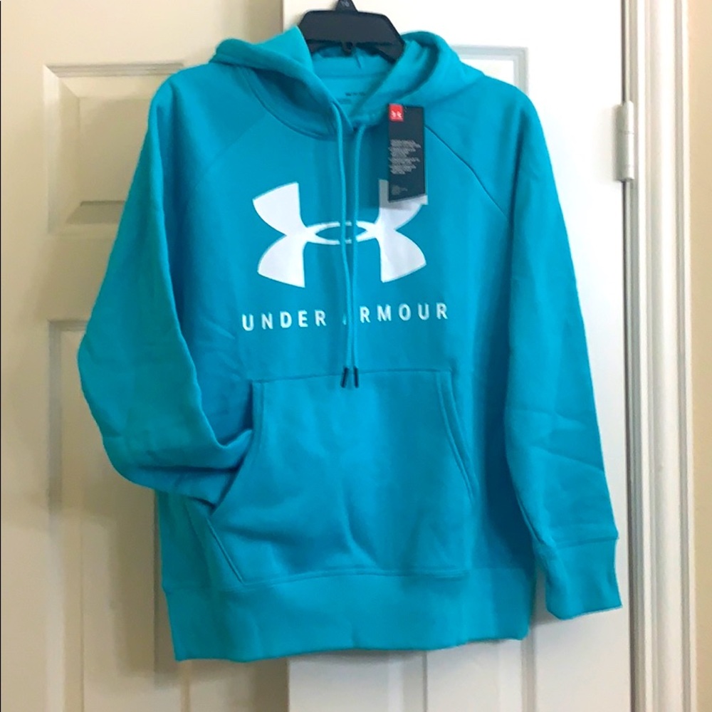 Under Armour hoodie. Teal